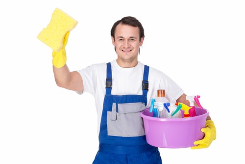 Professional patio cleaning for a mossy garden patio in Hounslow