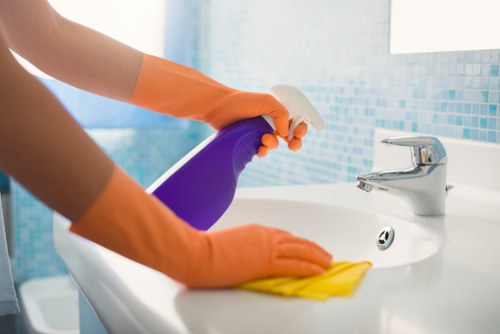 Keyboard navigation and accessible layout for local cleaning services