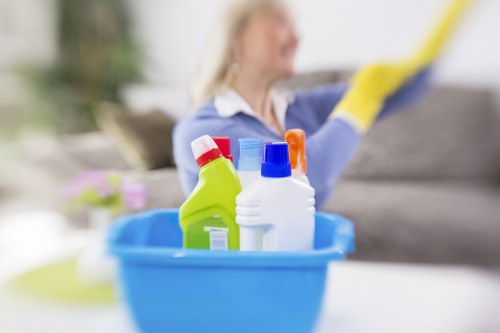 Specialist floor cleaning equipment used on hard flooring in Hounslow