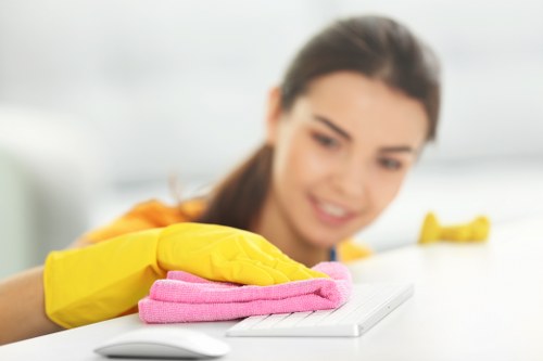 Deep cleaning of tiled hard flooring in a Hounslow property