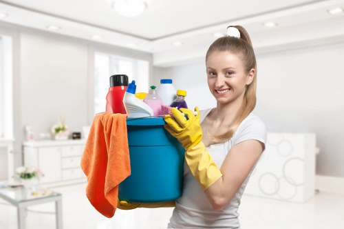 Packed household items ready for responsible clearance in Hounslow