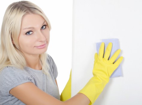 Careful treatment of a patterned area rug during cleaning